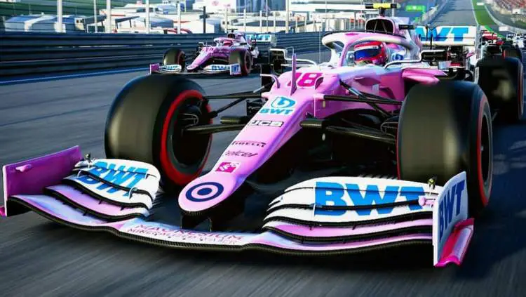 BWT F1 Esports team Racing Point F1 2020 game