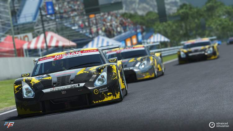 SIMRACE247 drivers shine on debut for Team Spirit in GT500