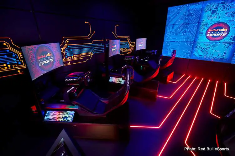 Red Bull eSports State-Of-The-Art Sim Racing Facility