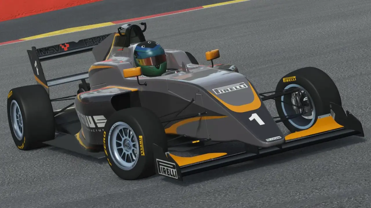New free Tatuus MSV F3-020 rFactor 2 Review
