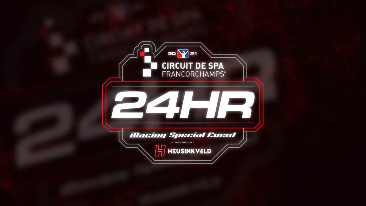 Spa 24 hours Endurance Race iRacing July 23rd-25th 2021