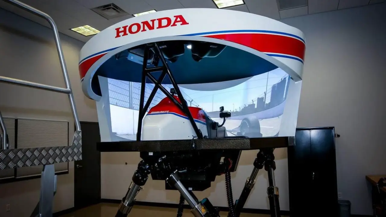 Awesome Honda Racing Simulator For IndyCar Testing