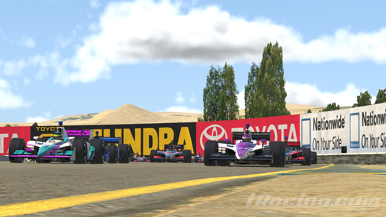 Classic IndyCar Series iRacing Sonoma Race Report
