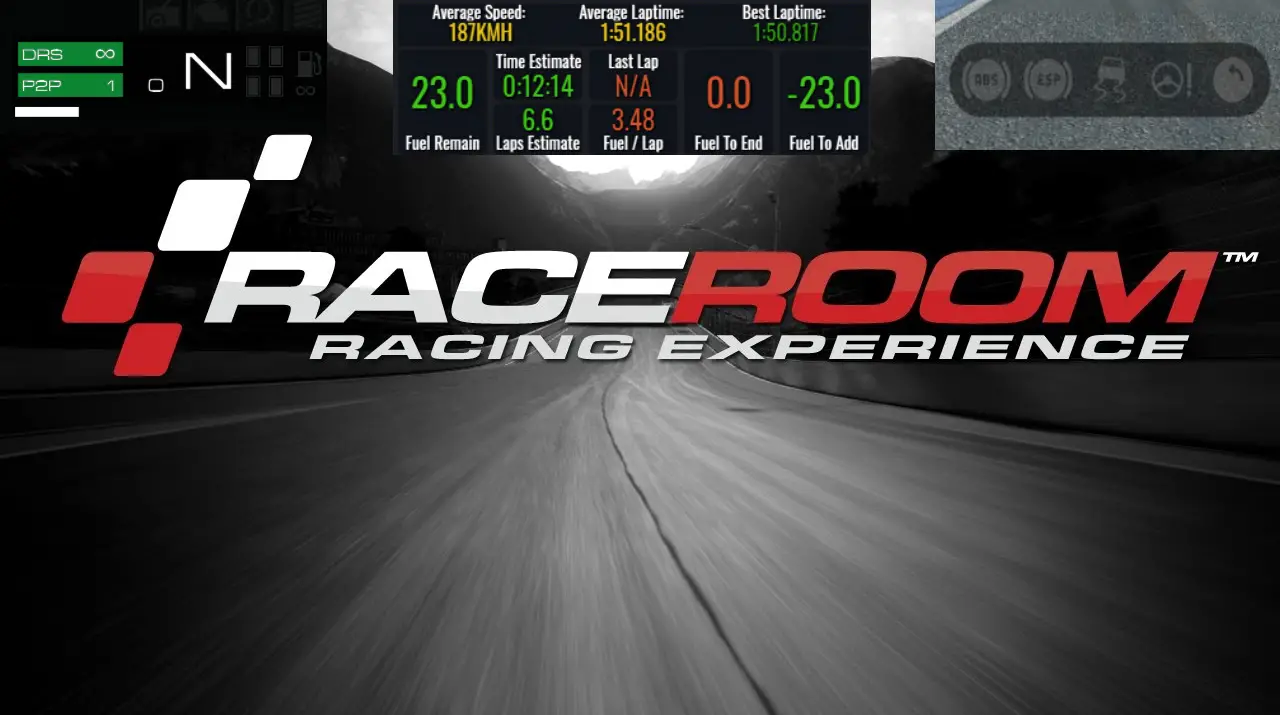 OtterHud App For RaceRoom The Ultimate UI
