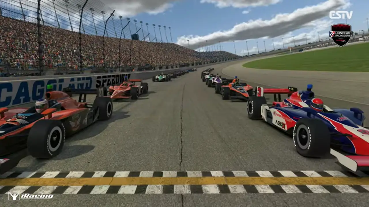Classic IndyCar Series iRacing Chicagoland Race Report