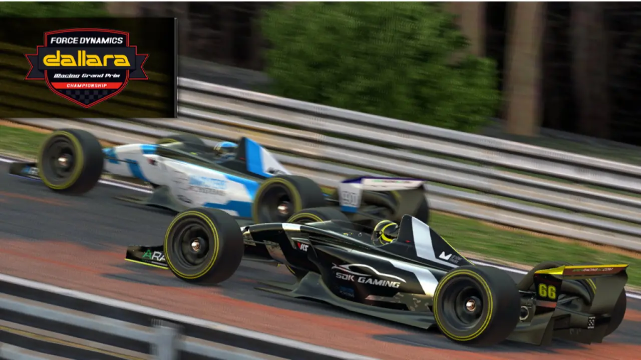 Costantini Wins Force Dynamics Dallara iRacing Grand Prix Spa
