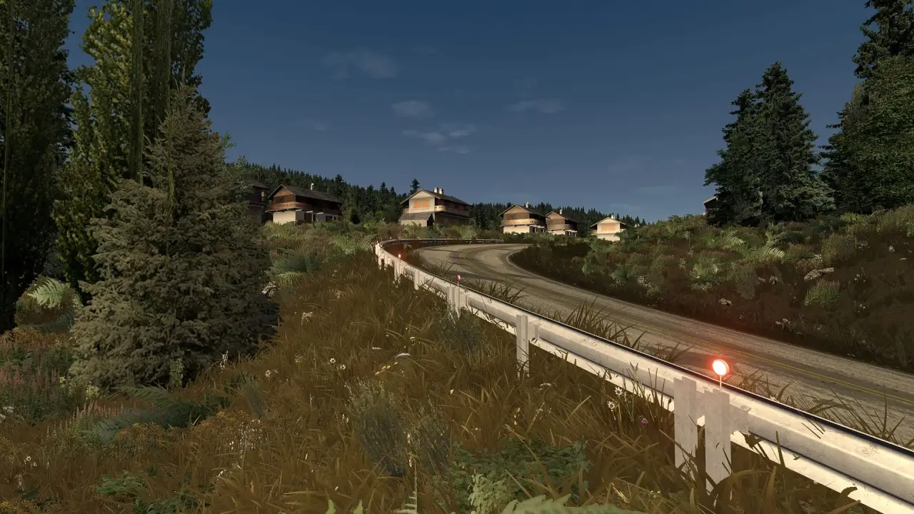 Assetto Corsa Mod Route Du Valinouet with traffic