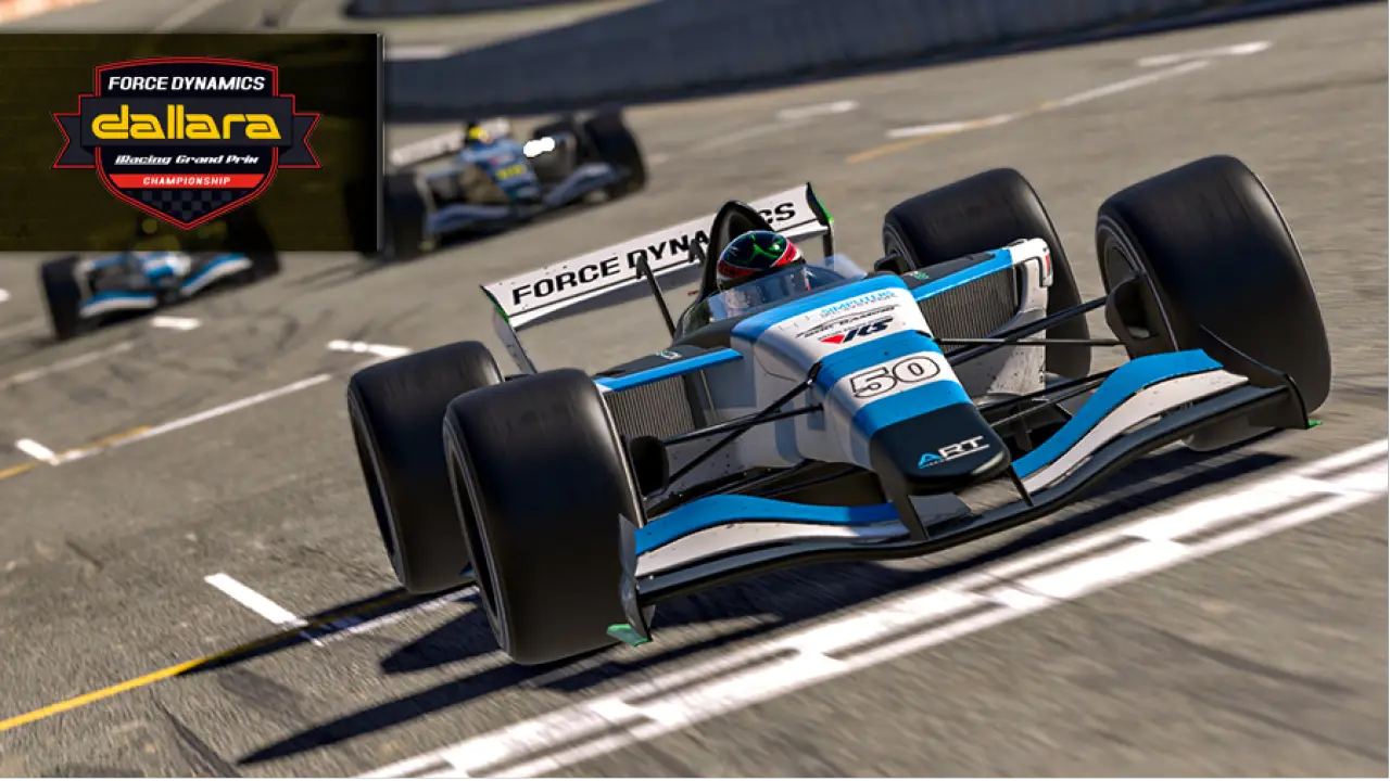 Force Dynamics Dallara GP iRacing First Career Win At Interlagos