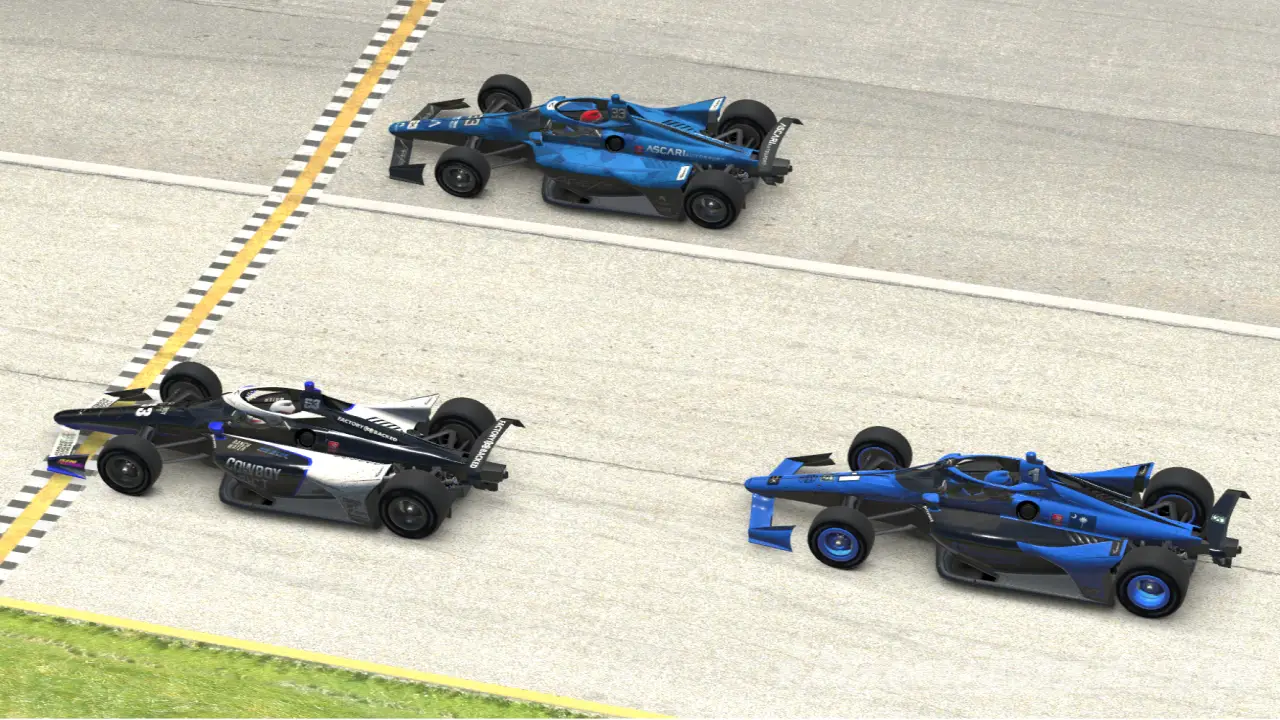 Lionheart IndyCar Series iRacing Chicagoland Race Report